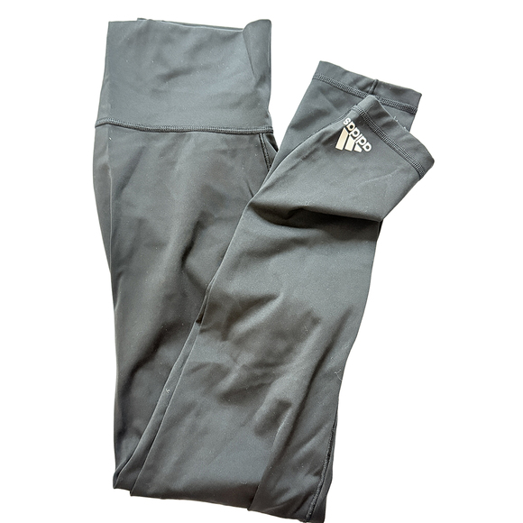 Adidas Pants - Adidas Essential ankle length high rise running pants in Black